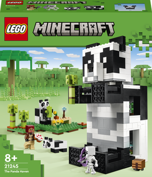 Zestaw klocków LEGO Minecraft Rezerwat pandy 553 elementy (21245)