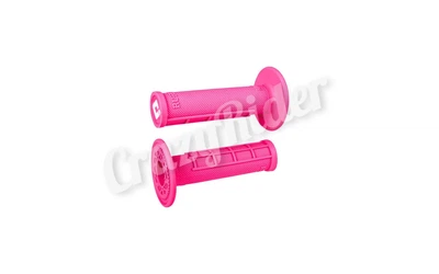 Ручки руля (грипсы) ODI Ruffian MX 1/2 Waffle Single-Ply Pink