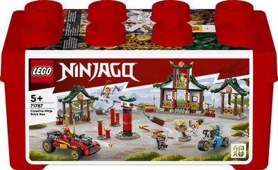 Конструктор LEGO Ninjago Ніндзя Коробка з кубиками для творчості 530 деталей (71787)