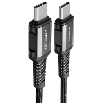 Дата кабель Acefast C1-03 Type-C to Type-C 60W (1.2m) (Black) (248786)