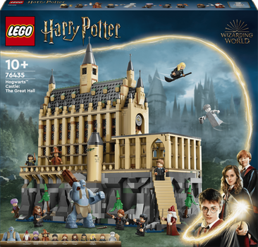 Zestaw klocków LEGO Harry Potter: Zamek Hogwart: Wielka Sala 1732 elementy (76435)