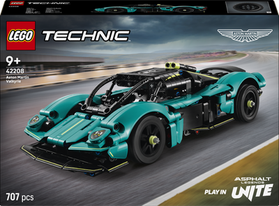 Конструктор LEGO Technic Aston Martin Valkyrie 707 елементів (42208)