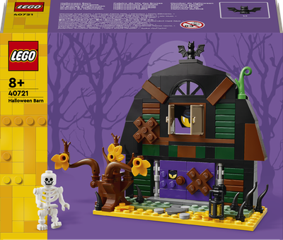 Zestaw klocków LEGO Halloweenowa stodoła 205 elementów (40721)