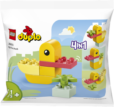 Zestaw klocków LEGO Duplo Moja pierwsza kaczka 7 elementów (30673)
