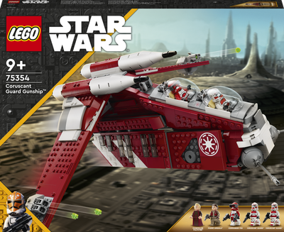 Конструктор LEGO Star Wars Канонерка гвардії Корусанта 1083 елементи (75354)
