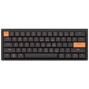 Механическая клавиатура Ajazz Nkl61 Black (61 клавиша, USB Type-C, красные свитчи)