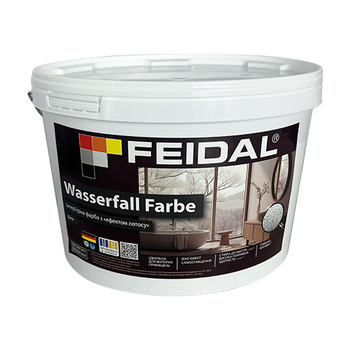 Краска интерьерная силиконовая глубокоматовая Feidal Wasserfall Farbe Белый 10л