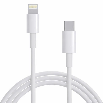 Кабель для швидкого заряджання Type-C to Lightning (USB-C) для айфона 1M шнур для iPhone iPad White