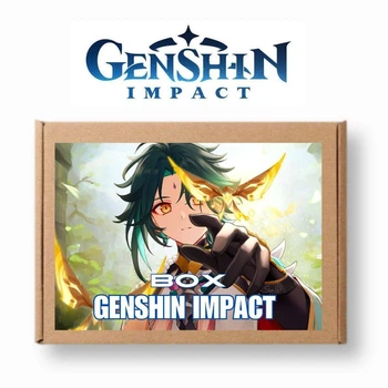 Подарочный набор бокс Genshin Impact Xiao Геншин импакт Сяо (ГІ22363)