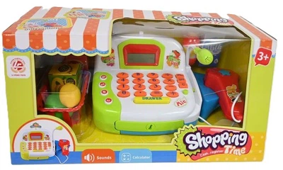 Іграшка Dromader Shopping Time касовий апарат з калькулятором 19798 (6900311197984)