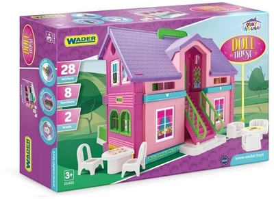 Будиночок для ляльок Wader Play House з аксесуарами 25401 (5900694254015)