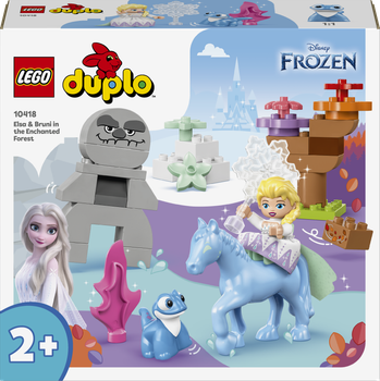 Zestaw klocków LEGO DUPLO Elza i Bruni w Zaczarowanym Lesie 31 element (10418)
