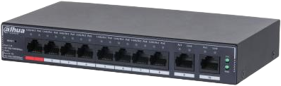 Przełącznik Dahua 10P 8POE 10/100M/1G (SG4010P)