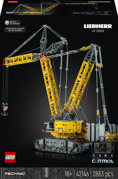 Конструктор LEGO Technic Гусеничний кран Liebherr LR 13000 2883 деталі (42146)