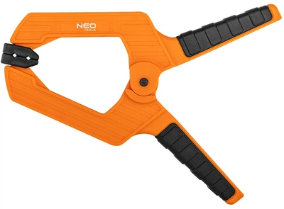 Зажимной механизм Neo Tools, пружинный, пластиковый, 100мм (634730)