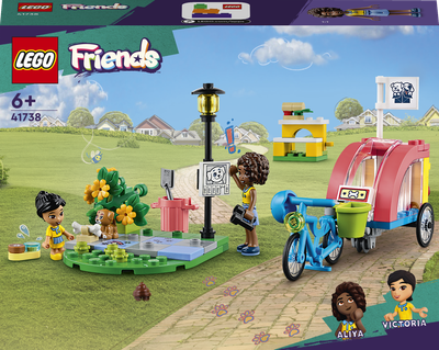 Zestaw klocków LEGO Friends Rower do ratowania psów 125 elementów (41738)