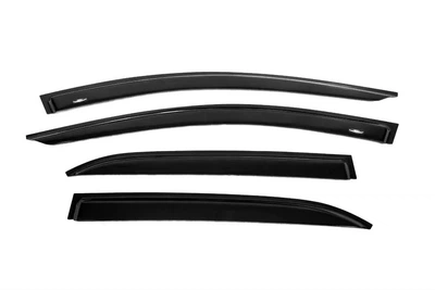 Ветровики на окна (4 шт, HIC) для Toyota Highlander 2000-2008 гг
