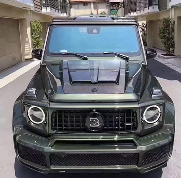 Накладна на капот (Карбон) для Mercedes G сlass W463 2018-2024 рр