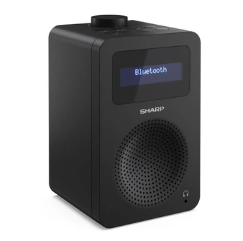 Радиоприемник колонка Sharp DR430BK Black DAB+, FM RDS, Bluetooth, сеть