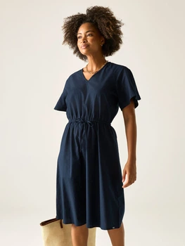 Плаття міді літнє жіноче Regatta Women's Elona Dress RWD123-540 34 Синє (5063516443698)