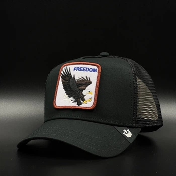 Оригинальная черная кепка с сеткой Goorin Bros The Freedom Eagle 101-0384-BLK