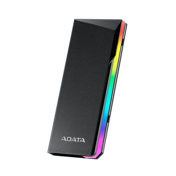 Зовнішній карман для накопичувача A-DATA EC700G для SSD M.2 PCIe/SATA USB3.2 Gen2 Type-C Black (AEC700GU32G2-CGY)