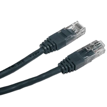 Патч-корд Cablexpert PP12-5M/BK 5 м кат.5Е черный