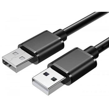 Кабель ESSAGER USB 2.0 to USB 1m Black (EXCAA2-YT01)