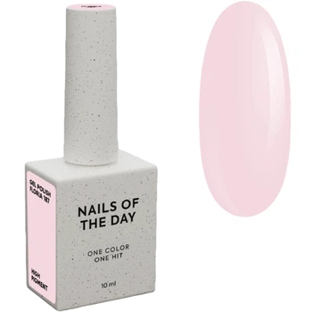 NAILSOFTHEDAY Gel Polish Floria-187 Гель-лак пастельно-рожевий, 10 мл