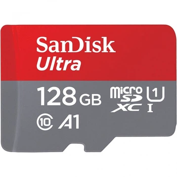 Карта пам'яті SanDisk 128GB microSD class 10 UHS-I A1 Ultra (SDSQUAB-128G-GN6MN) (21589)