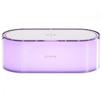 Ночник с Беспроводной Зарядкой Proove Multicolor Glow 1200mAh, 5W, Белый
