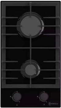 Варочная поверхность газовая Domino Perfelli DIAMOND G39C NERO