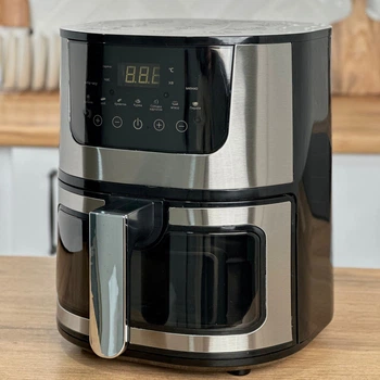 Мультипіч-аерофритюрниця сенсорна Rainberg RB-2268 8 л 4200 Вт