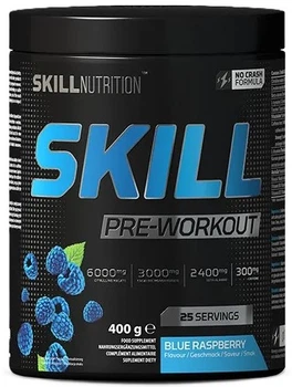 Передтренувальний комплекс Skill Nutrition у порошку 400 г Малина (5904139924365)