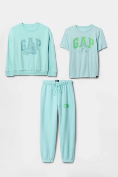 Комплект: футболка и брюки Gap 95(см) Бирюзовый (140341)