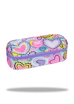 Пенал на блискавці COOLPACK Campus Pastel Hearts (F062832) 5903686371035
