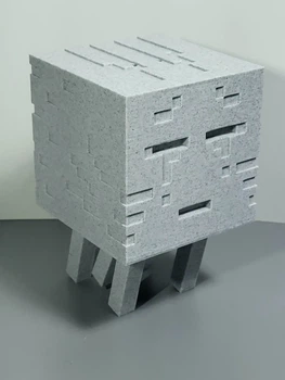 Фігурка Minecraft Ghast Сірий 14 См 3Д Друк