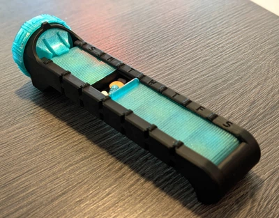 Контейнер Для Таблеток Locking Pill Box Capsuleer V3 Черный 20 См 3Д Печать