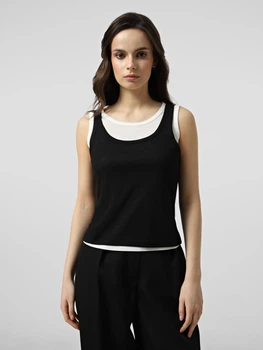 Майка Braska Білий/чорний ONESIZE BU3346