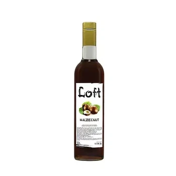 Сироп-топпінг ТМ "Loft" до кави і десертів зі смаком "Лісовий горіх" 0,7 л