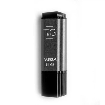 USB флеш-накопичувач T&G 64gb Vega 121 Стальний