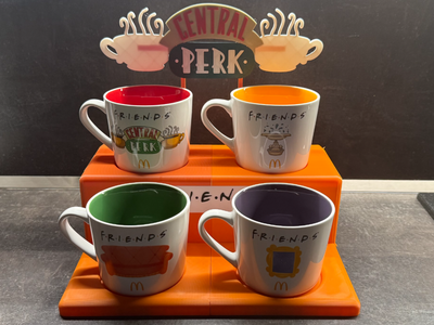 Підставка-органайзер для чашок серіалу Друзі Friends Central Perk
