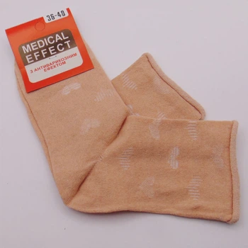 Носки без резинки Medical Effect 36-40 бежевые Житомир