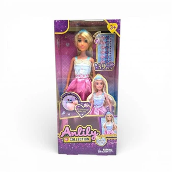 Кукла Anlily Diamond Dream принцесса со съёмным платьем и тиарой 30 см (616022)
