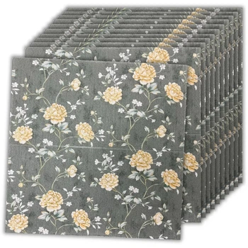 Самоклеящаяся 3D панель Зеленые Розы , 700×770 мм
