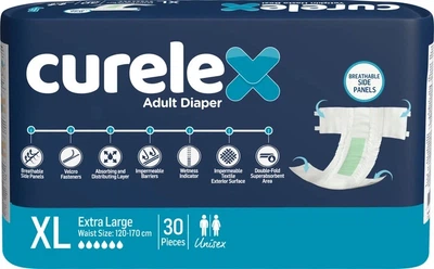 Підгузки для дорослих Curelex Extra Large 30 шт (8697405348756)