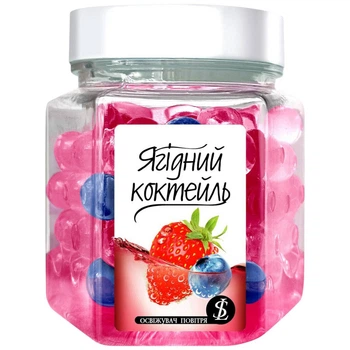 Освіжувач повітря гелевий SeLan 190 г ягідний коктейль - 632268