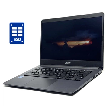 Ультрабук Acer ChromeBook 314 N19Q2 / 12.3" (1366x768) TN Touch / Intel Celeron N4120 (4 ядра по 1.1 - 2.6 GHz) / 4 GB DDR4 / 32 GB SSD / Intel UHD Graphics 600 / WebCam / Chrome OS б/у