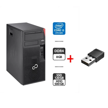 Fujitsu デスクトップi3-6100 500GB SSD Купить Комплект ПК: Fujitsu Tower / Intel Core i3-6100 (2 (4) ядра