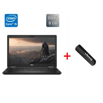 Ноутбук Dell Latitude 5580 / 15.6" (1366x768) TN / Intel Core i5-7200U (2 (4) ядра по 2.5 - 3.1 GHz) / 8 GB DDR4 / 128 GB SSD / Intel HD Graphics 620 / WebCam / Windows 10 б/у + Подарок Флэш-накопитель USB 32 GB